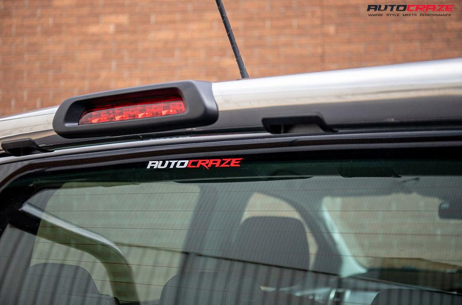 FORD RANGER AVALANCHE MACHINED FACE MATTE BLACK DARK TINT